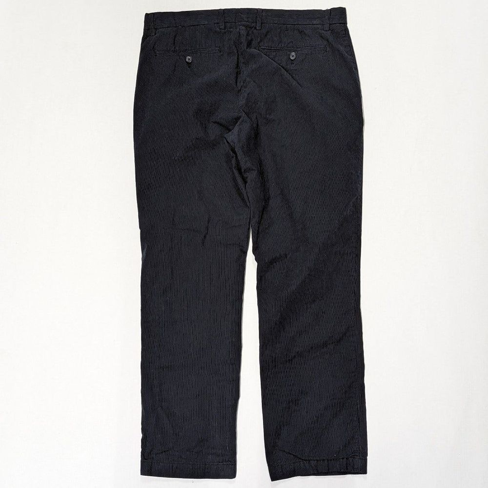 Banana Republic Men's Size 34 x 30 Aiden Fit Blue Pinstripe Pants - Picture 2 of 5